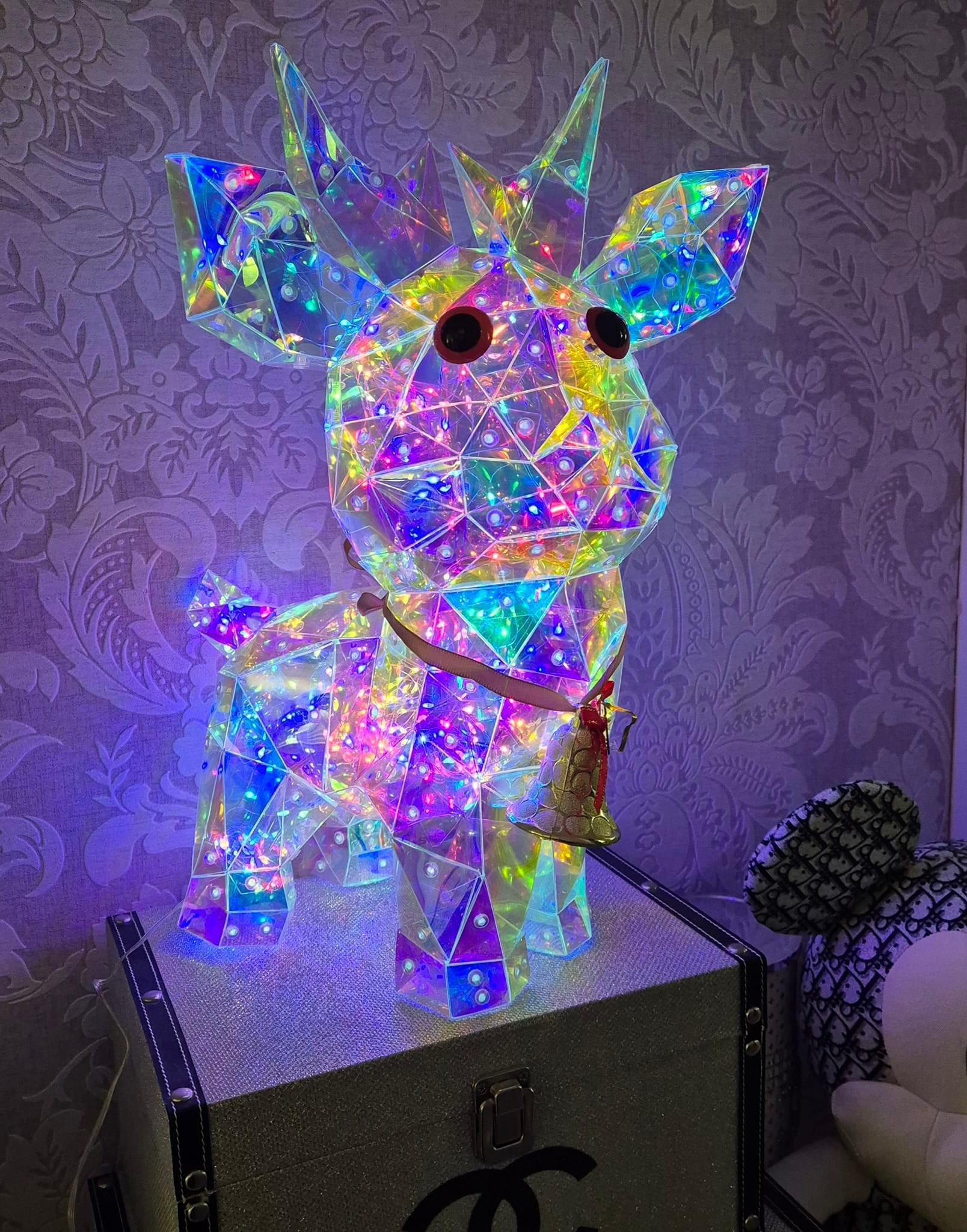 Reindeer LED lamp